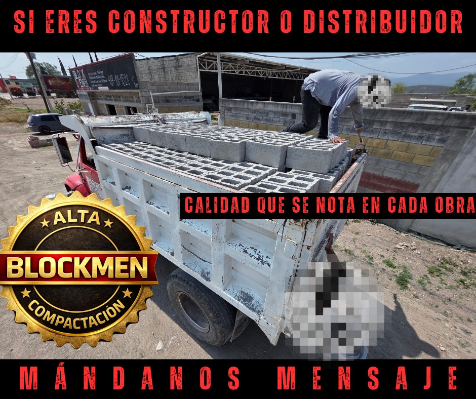 Camión cargado con material para distribución